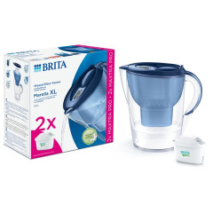 Фільтр-глечик Brita Marella XL Memo Синій 3,5/2,0 л (глечик + 2 картриджа Maxtra)