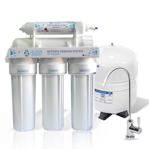 Фільтр з зворотнім осмосом AquaMarine RO-5