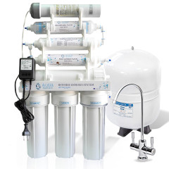 Фільтр з зворотним осмосом AquaMarine RO-7 UV bio (ультрафіолет)