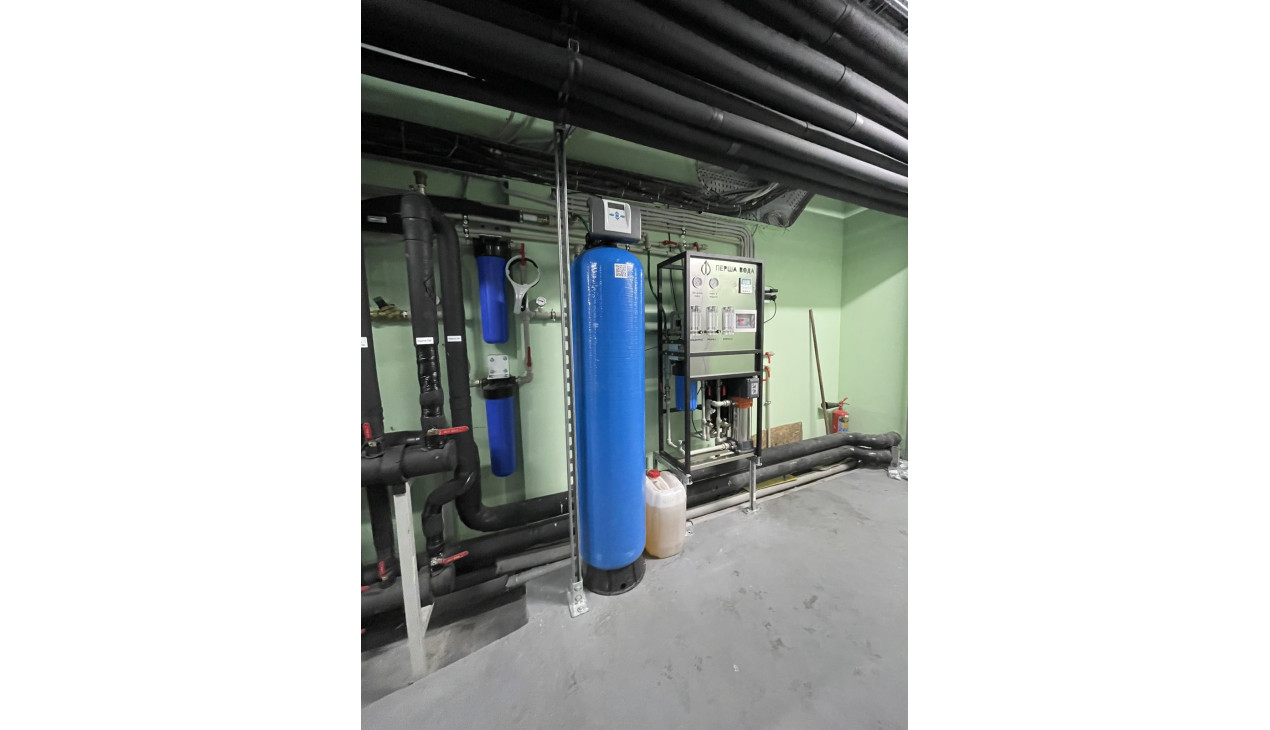 Система дистилляции воды для ООО «Ньютелко», г. Киев