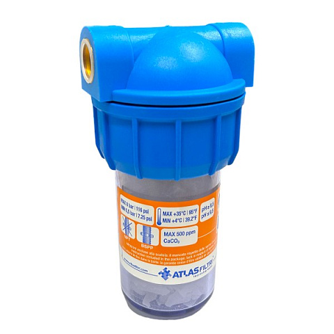 Фільтр полифосфатный Atlas Filtri DOSAFOS MIGNON L 3P, 1/2" (RA404P511)