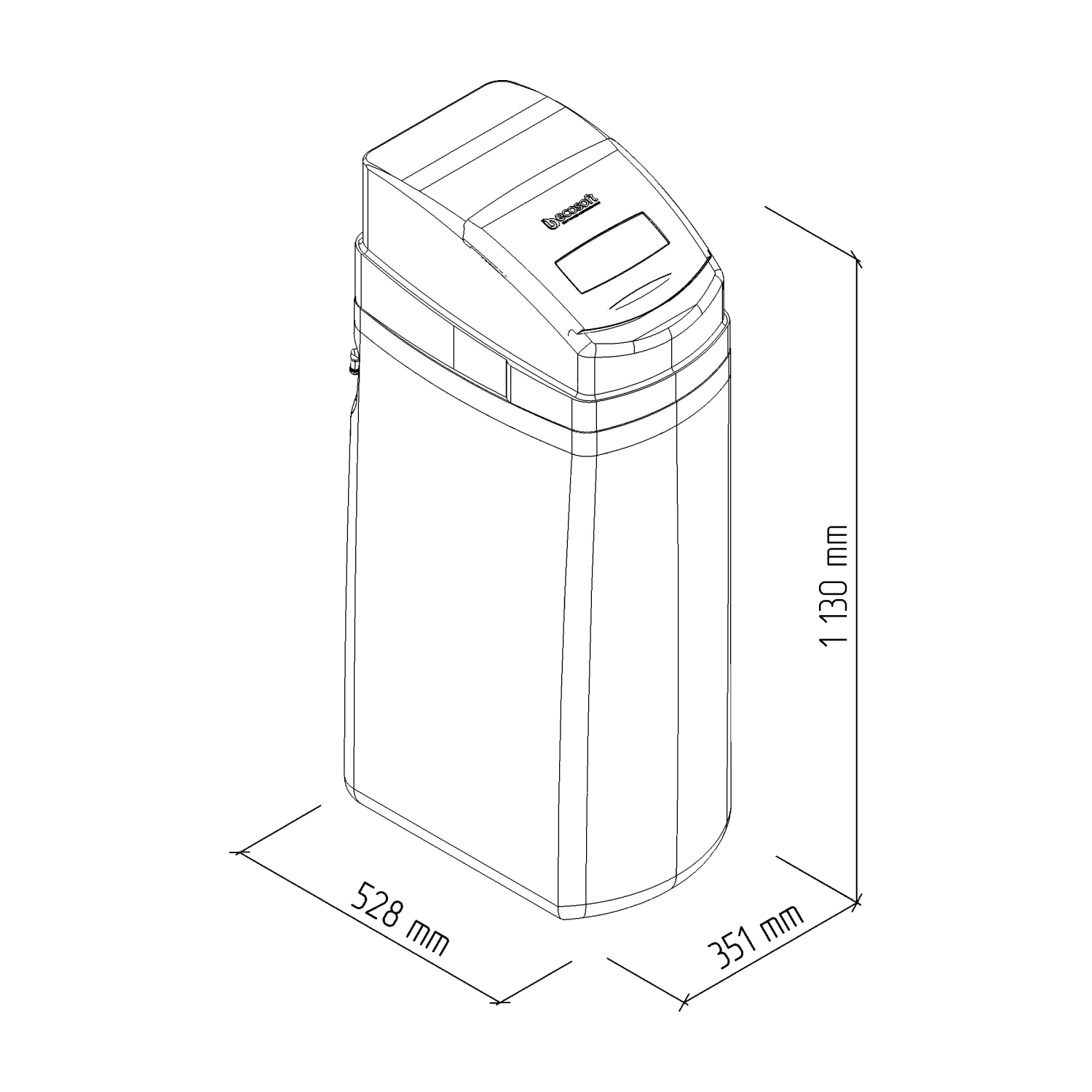 Комплексный фильтр Ecosoft Titanium Gold 250 (FK1035CABCEMIXCOR)